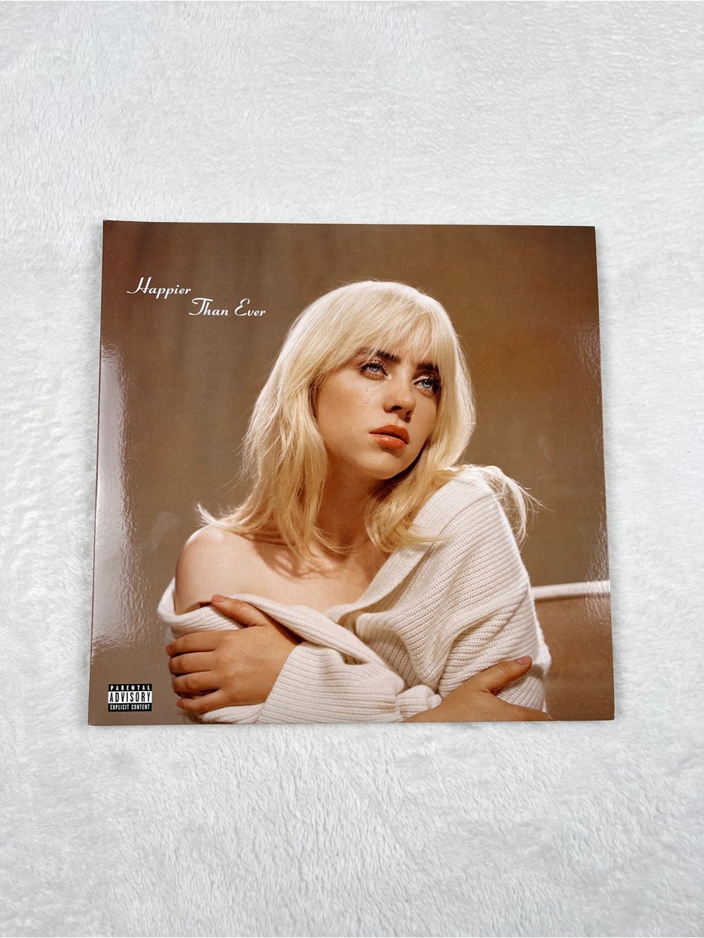 Billie Eilish Happier Than Ever Brown Colored Vinyl 2LP Record Set Rare
